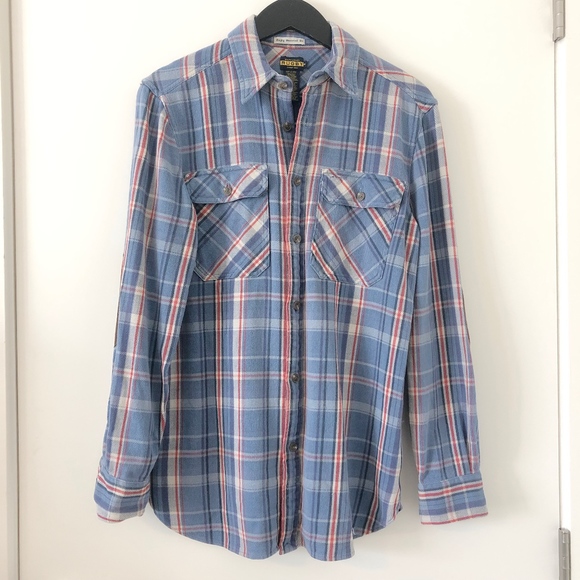 Rugby Ralph Lauren Tops - Rugby Ralph Lauren Plaid Flannel Tunic Work Shirt